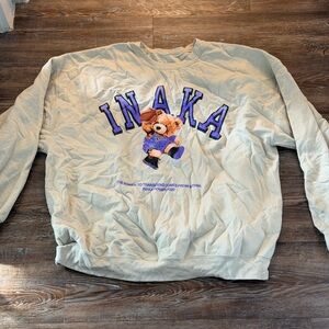 Inaka Power Teddy Crewneck Sweatshirt